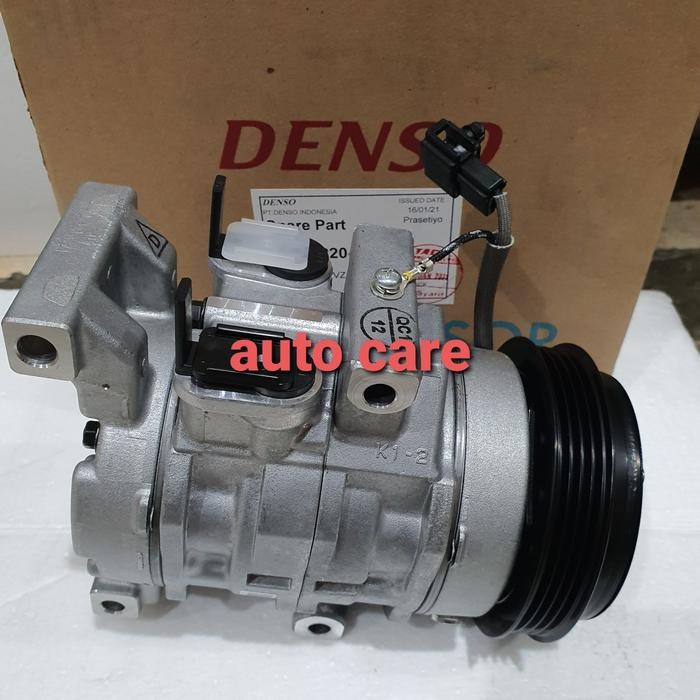 kompresor compresor ac mobil avanza lama 1300cc denso asli