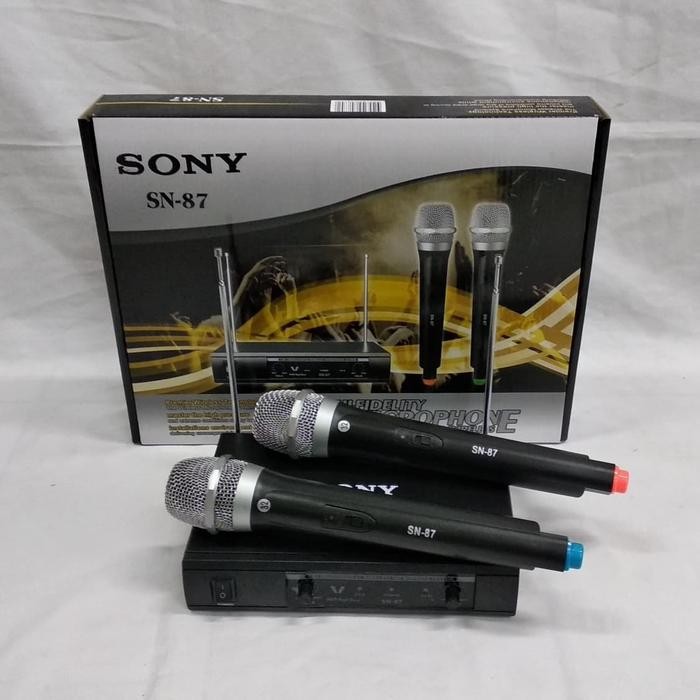 mic wireless sony SN-87 UHF