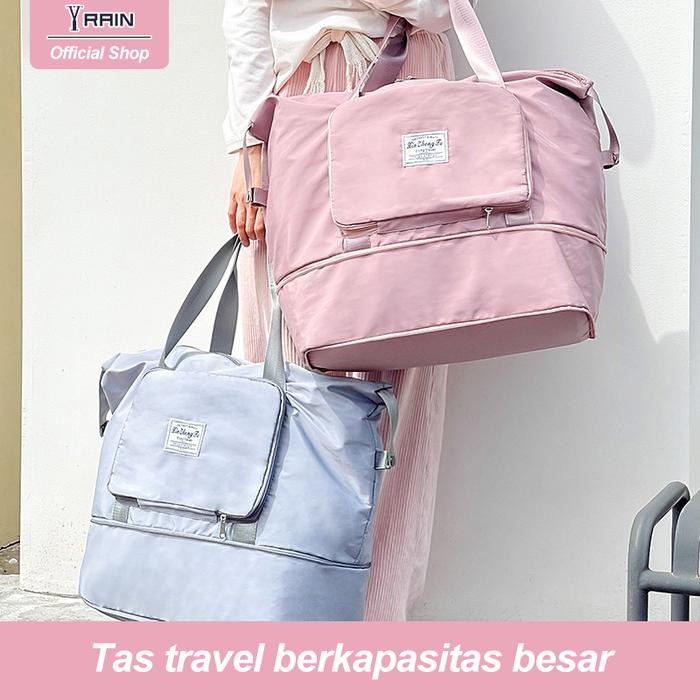 Tas travel berkapasitas besar/Tas troli portabel tas /tas tahan air