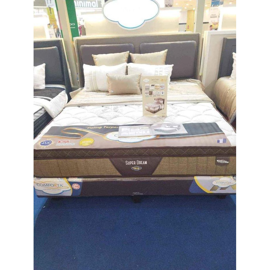 Kasur Comforta Springbed Comforta Super Dream - Only Mattrass, satu set divan 90x200 - denpasar