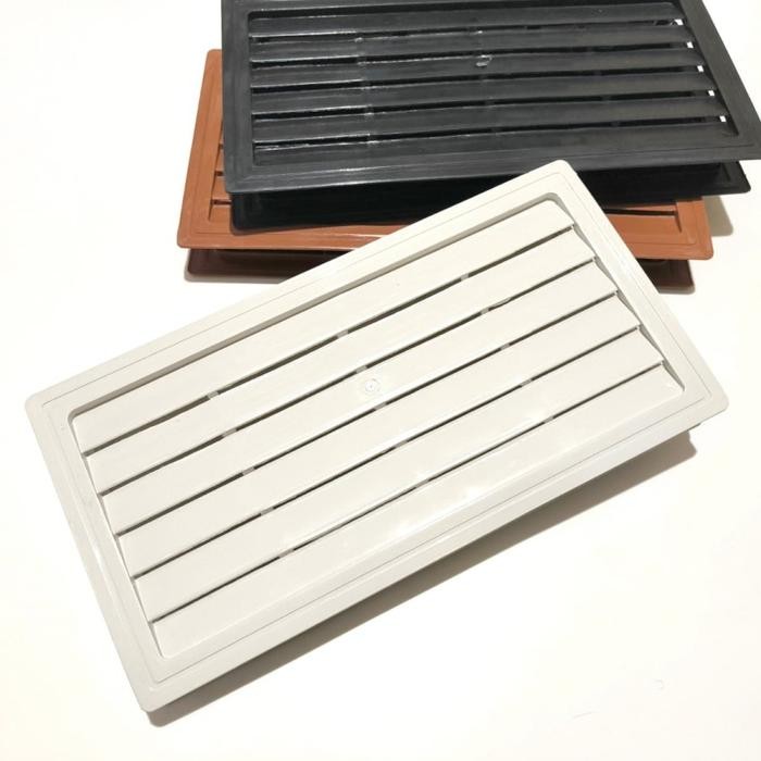 Jalusi Lubang Pintu Angin Kamar Mandi PVC standar