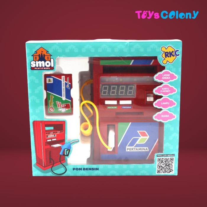 TERBARU MAINAN MINI SPBU - POM BENSIN RKC10038-1 TERMURAH
