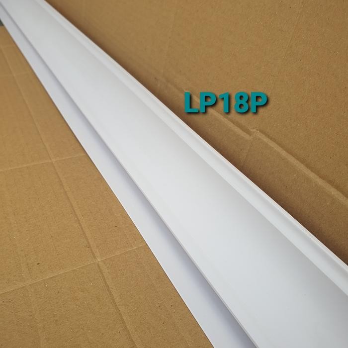 New lis profile putih plafon pvc