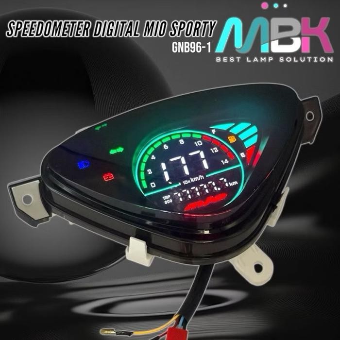 Speedometer Digital Led Mio Sporty Spido Waterproof
