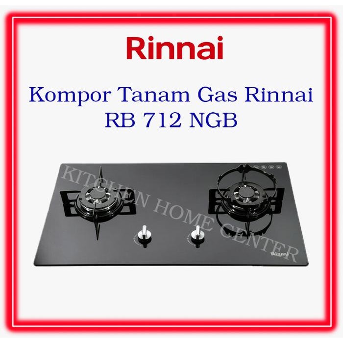 Kompor Tanam RINNAI RB - 712N - GB