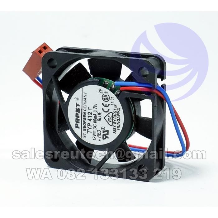 Fan 12VDC 4cm EBMPAPST 412F