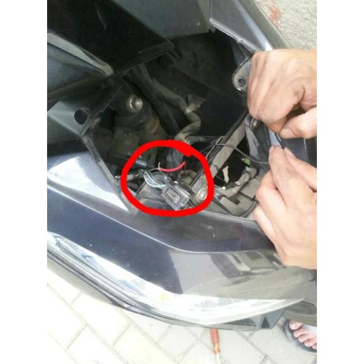 winglet vario 125 dan 150 LED aksesoris motor honda vario