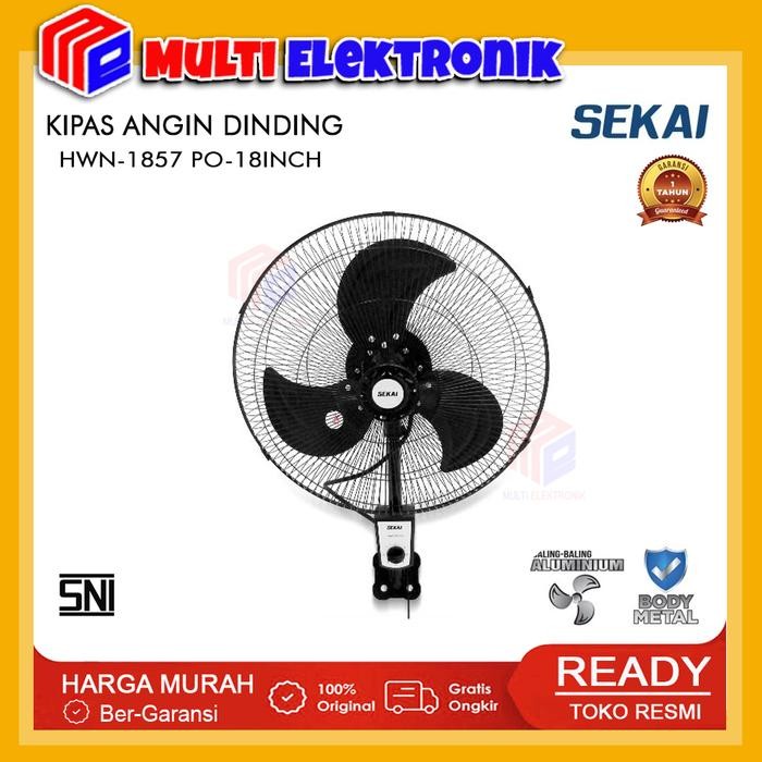 ORI SEKAI Kipas Angin Dinding Wall Fan 18 Inch HWN-1857