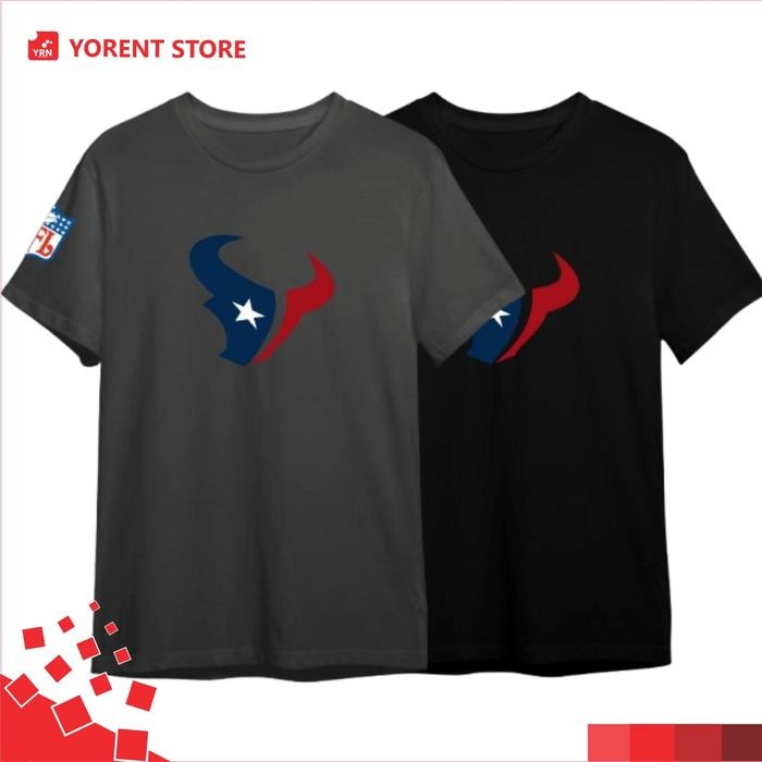 TERMURAH Kaos Jersey NFL rican Footb Tshirt Houston Texans OlahDryFit Drifit Sport Adem HT READY