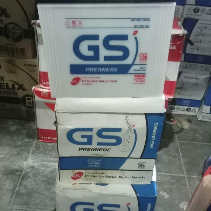 Aki Accu Basah N50ZL 12V 60AH 60-Amper 55D26L