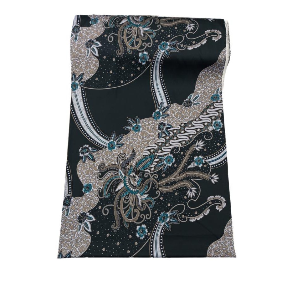 Kain Batik sutra halus meteran untuk kemeja pria dan rok wanita