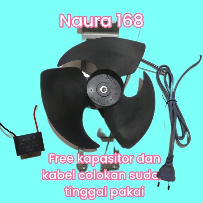 New (2PK)KIPAS ANGIN AC / KIPAS ANGIN BLOWER / KIPAS ANGIN OUTDOOR AC KHUSUS 2 PK / FREE KAPASITOR