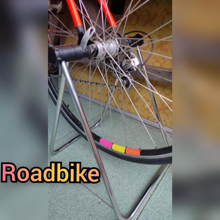 Paddock Sepeda Universal Pedok Statis Stand Sepeda Trainer Promo 