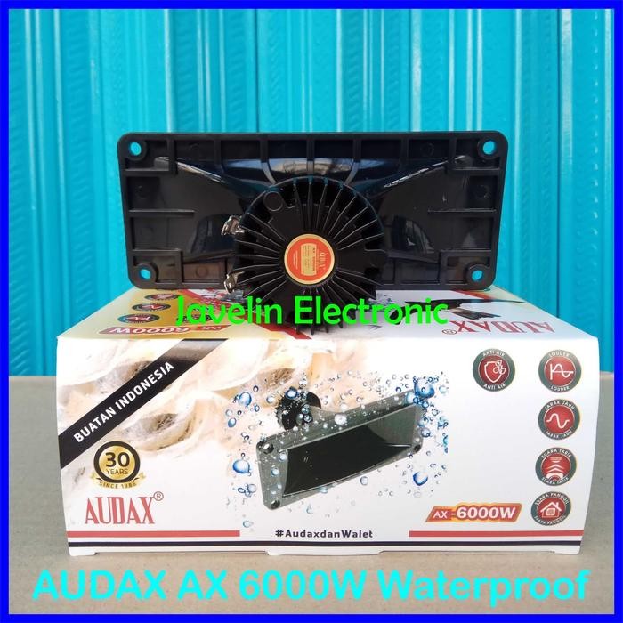 Tweeter Waterof Audax AX 6000 W / 6000W Magnet Neodyum Tahan Air