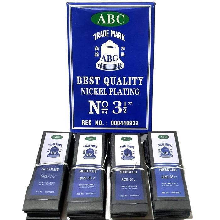 Jarum Kasur per box besar perlengkapan jahit