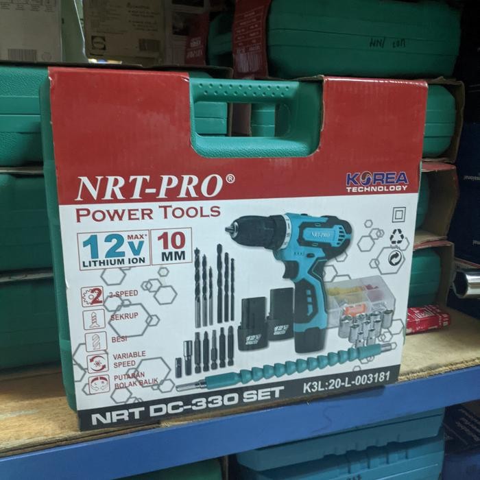 Cordless Drill Nrt Pro 330 Set