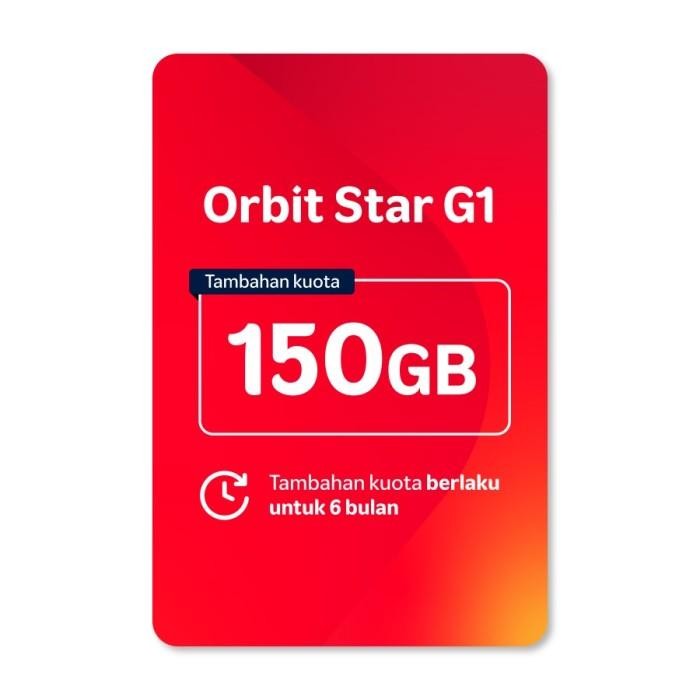 Orbit Star G1 4G LTE Include Kuota Telkomsel 150GB - Router Modem WiFi SimCard