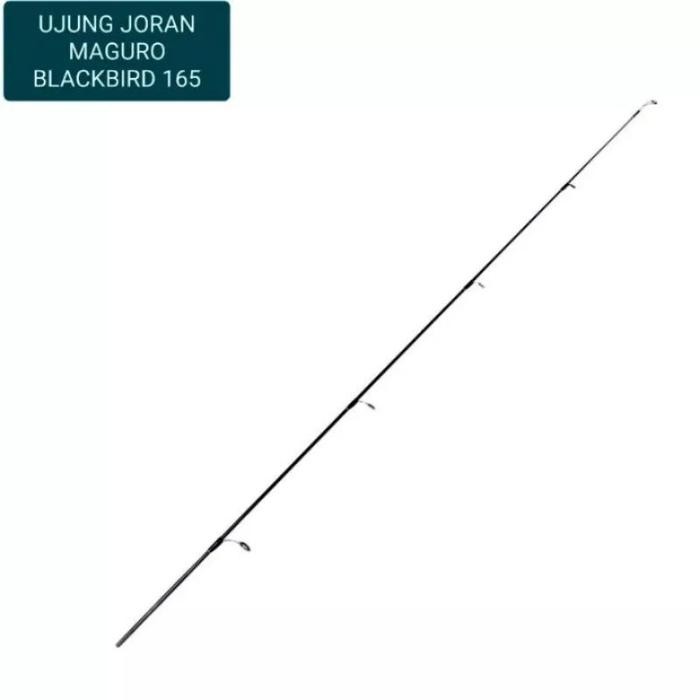 Joran Maguro Blackbird 150 165 180 Cm Ring Full Fuji / Ujung Joran