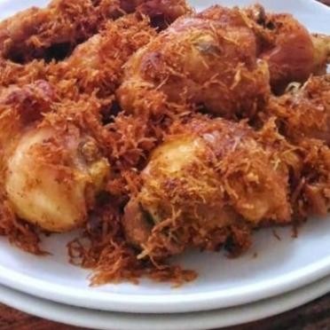 Kirim&siapmakan- Frozen Ayam Goreng Serundeng Tinggal Goreng