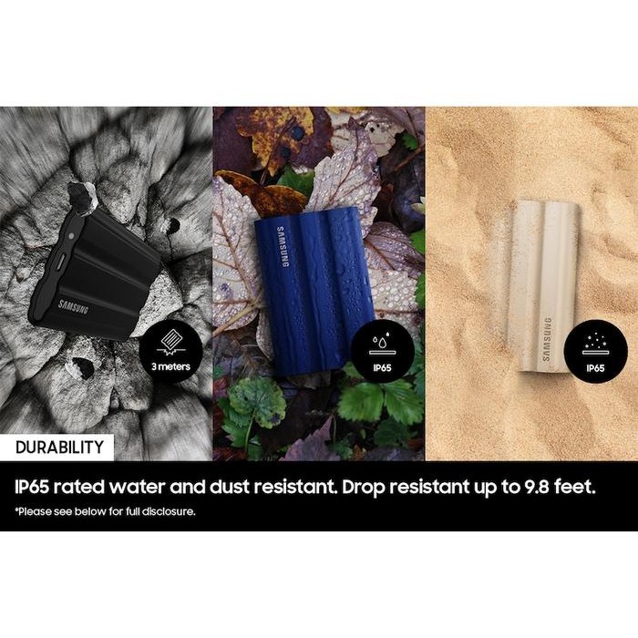 Samsung SSD T7 1TB 2TB Shield Portable SSD External SSD USB 3.2