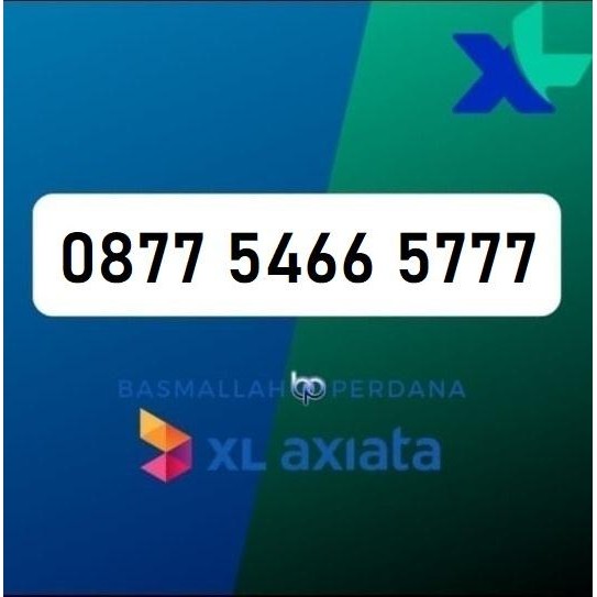 Nomor Cantik XB77 5466 5777 Perdana XL 4G 5G YOP925