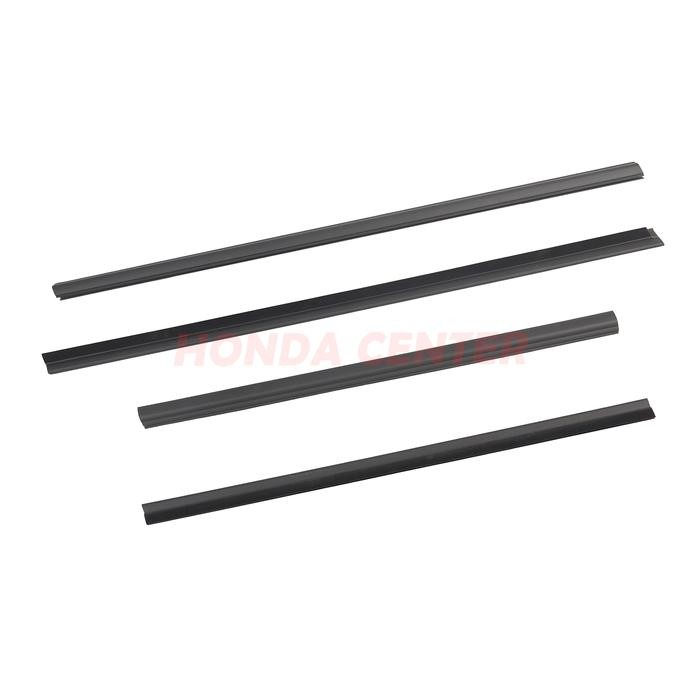 READY pelipit karet kaca pintu luar untuk mobil jazz s rs ge8 2008 2009 2010 2011 2012 2013 2014 set