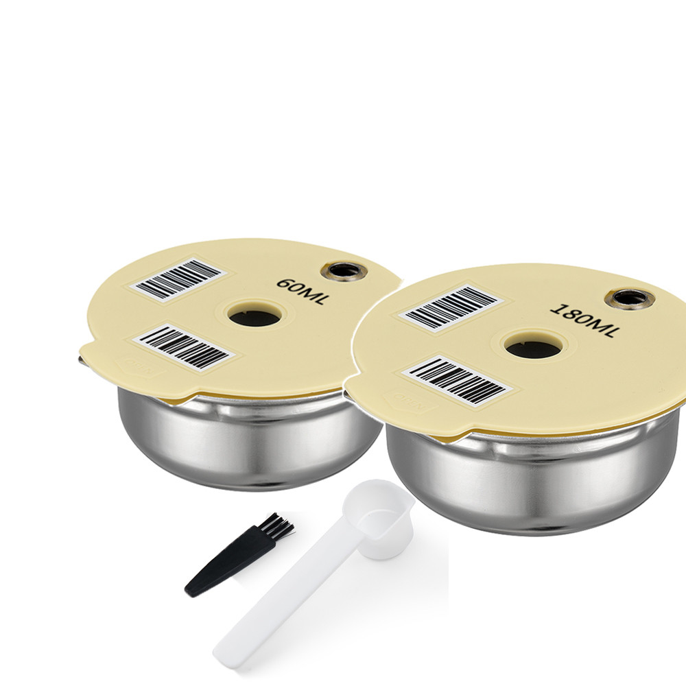 Reusable Stainless Steel Bosch coffee capsule boxapplicable to the silicone cover of Bosch Tassimo e