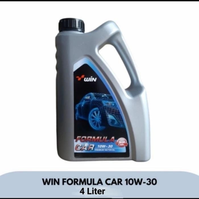 Oli/PelumasMesinWinFormulaCarSae10W30/10w30/10W30ApiSL(4L)