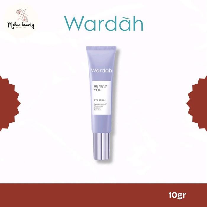 Wardah Renewyou Anti aging eye cream 10ml - krim mata