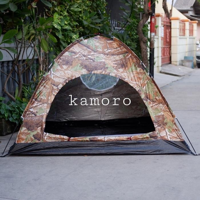 Tenda Camping Gunung Camo Loreng 200X200X135 Cm Kap 4 - 5 Orang JY-50