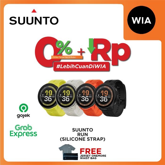 WIA Suunto Run - Sportwatch Lightweight Jam Tangan Olahraga Outdoor GPS Original