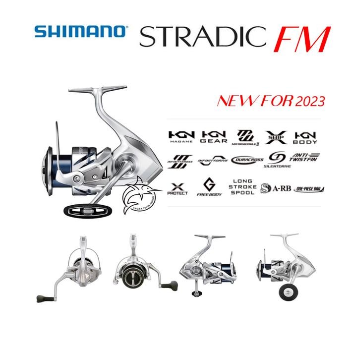 Shimano Stradic Fm Model 2023 Spinning Reel Pancing Pasti Ori