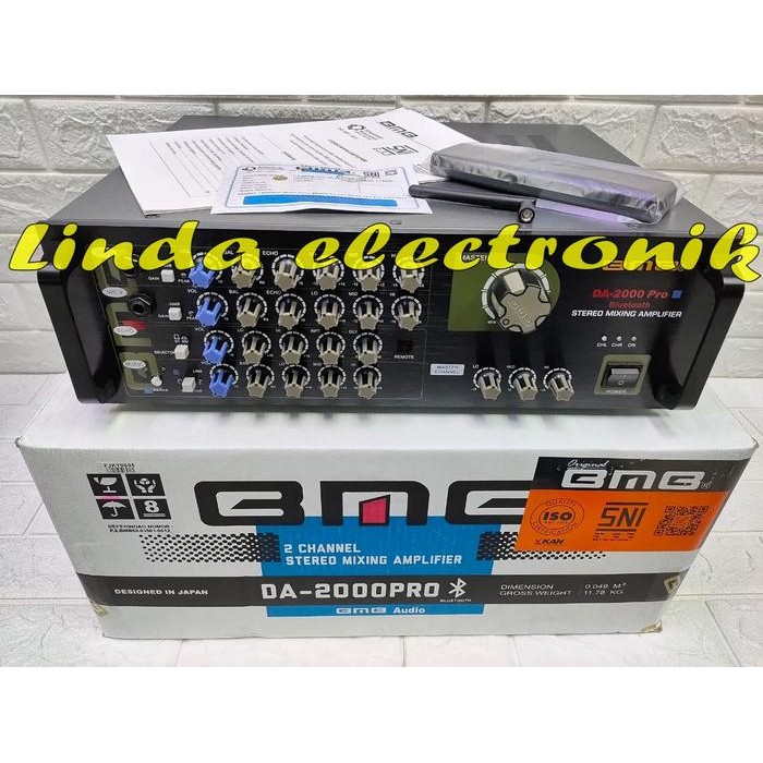 Spesial Amplifier Bmb Da2000Pro Da 2000Pro Da2000 Pro With Blutooth Original Terlariss 