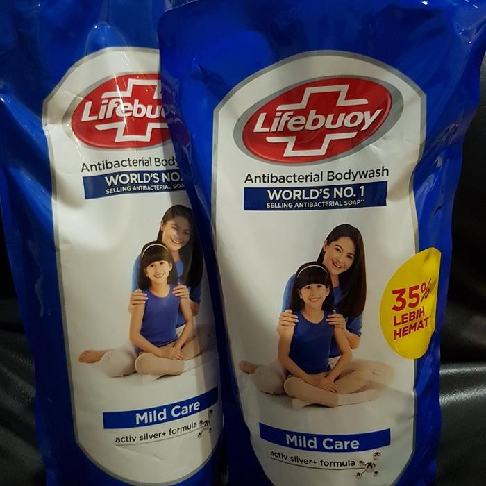 5ops- Sabun Cair Lifebouy 900Ml - Biru