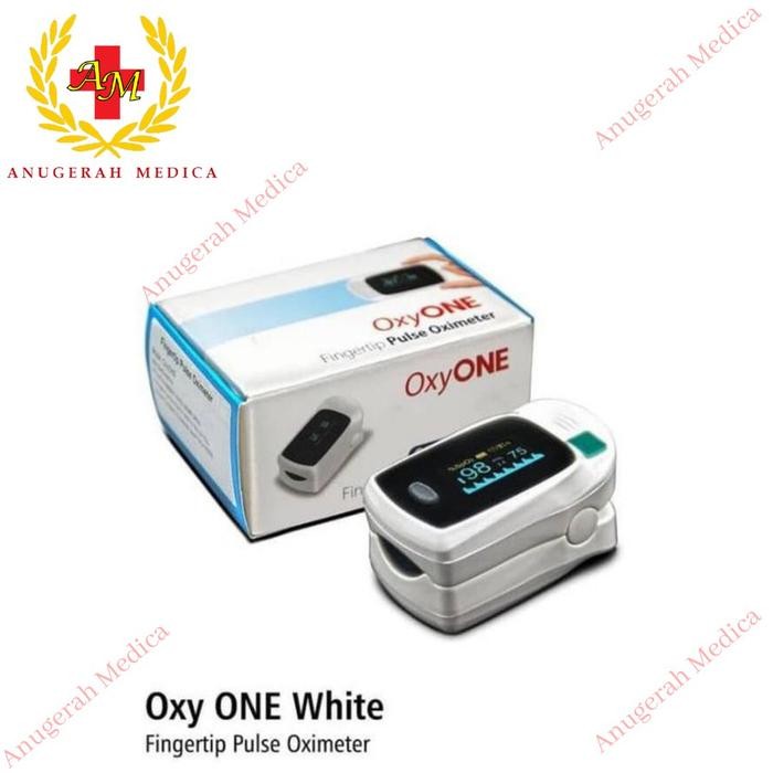 KirimInstan- Pulse Oximeter Onemed Fingertip Pulse Oxymeter Saturasi Oksigen O2