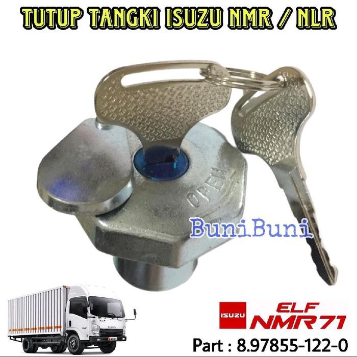 Jual Tutup Tangki Isuzu Nmr / Tutup Tengki Minyak Solar Truk Isuzu Nmr 71 - 81 / Nlr 55 / Nmr71 /