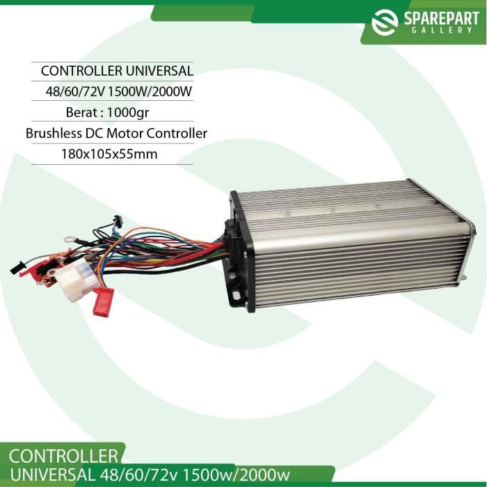 BLDC MOTOR CONTROLLER UNIVERSAL 48/60/72V 2000W