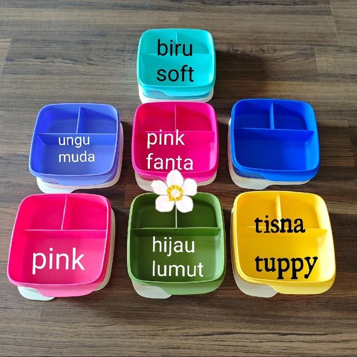 Lolly Tup Tutup Putih Kotak Makan