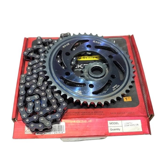 GEAR GIR SET GEAR GIR PAKET BAJA 15/44T(428HG-118L) KGW SCORPIO