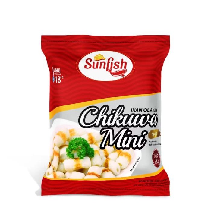 Eat77- Sunfish Chikuwa Mini Frozen Makanan Food Bakar Bakar Frozen Food