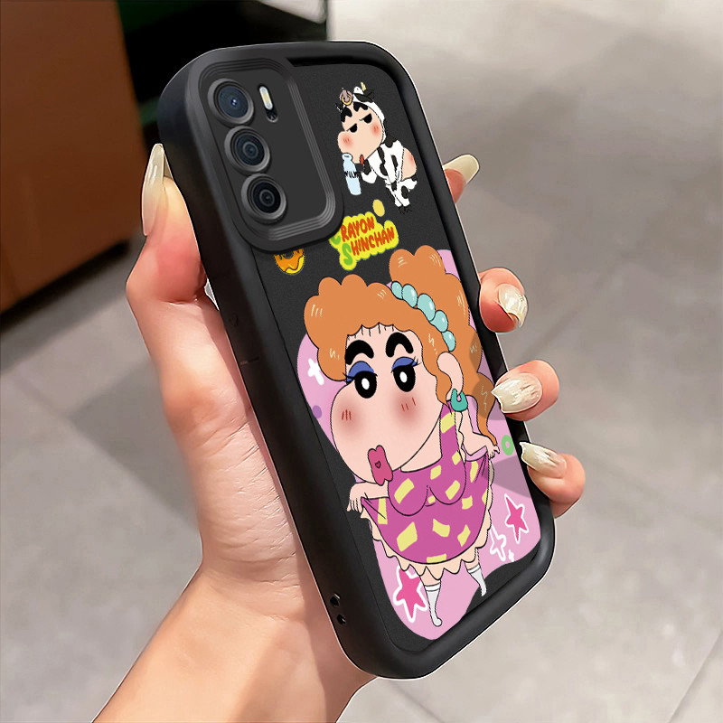 Casing Hp OPPO A16 OPPO A16s OPPO A54s Case Casing Transformasi karakter anime pola HP Kasing Siliko