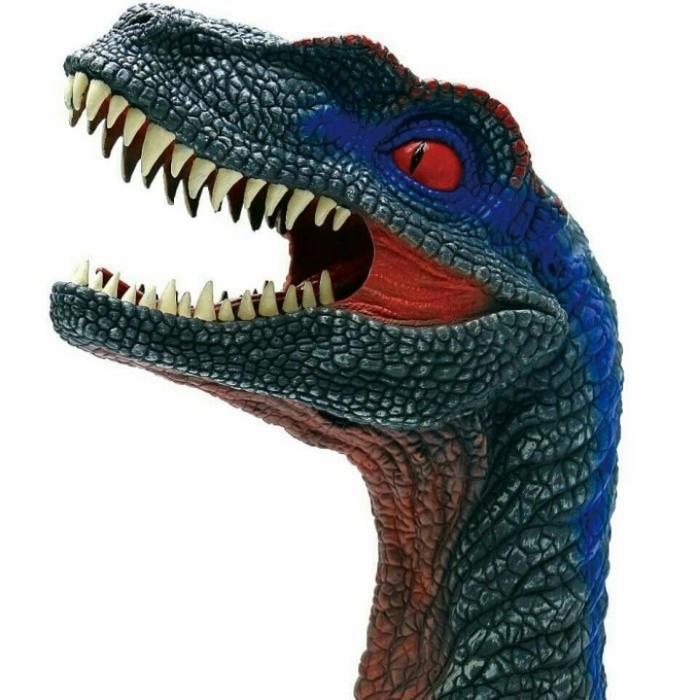 HOT SALE HI QUALITY DINOSAURUS RAPTOR HEAD KEPALA DINO VELOCIRAPTOR DELTA HAND TERMURAH