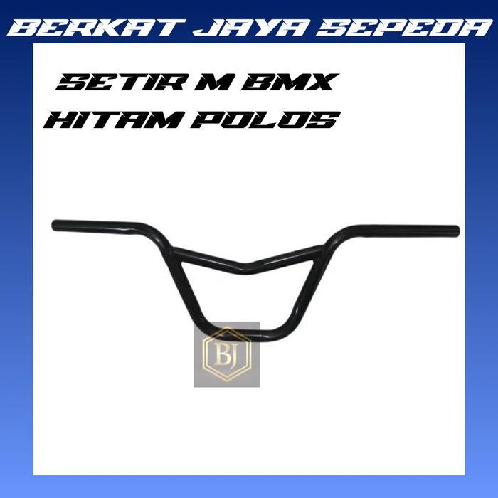 SETIR STANG MODEL M SEPEDA BMX / SETIR SEPEDA ANAK BMX / SETIR BMX HITAM MODEL M