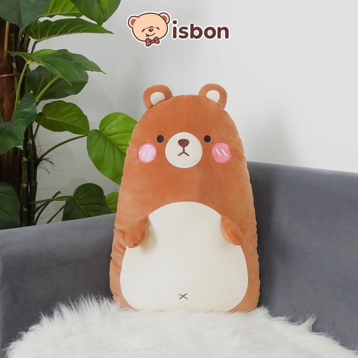 NEW ISTANA BONEKA BANTAL SHAPE MOOMBA BANTAL TIDUR KARAKTER BEAR PANDA SANDARAN KURSI MAINAN ANAK