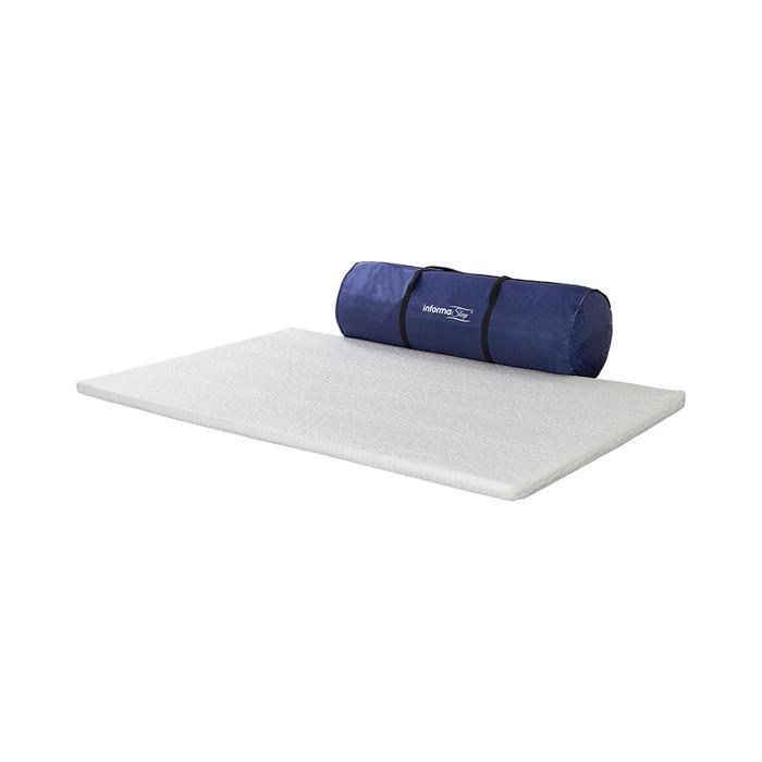 Informa Sleep 160X200 cm Topper Kasur Cooling Latex Pelindung Kasur Alas Tidur Pelapis