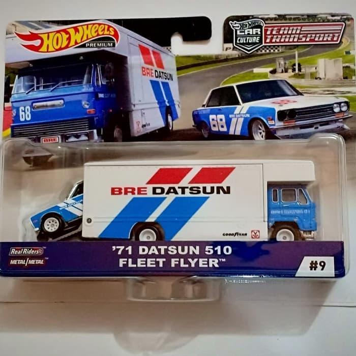 Hot Wheels 71 Datsun 510 Fleet Flyer Terbaru 
