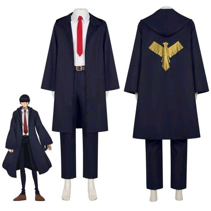 jubah anime marsh burnedead cosplay Mashle Magic and Muscles Lemon Cosplay Outfit naruto