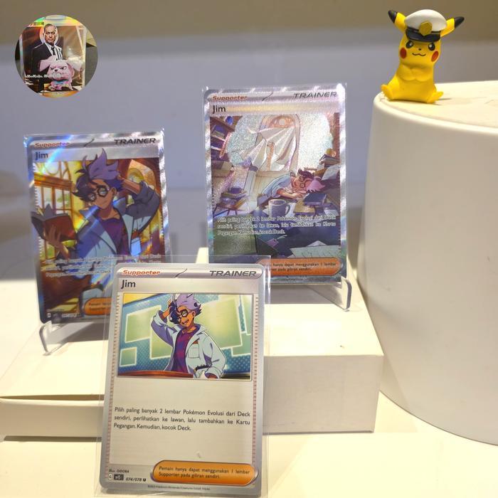 Jim sr sar common kartu supporter trainer pokemon tcg indo