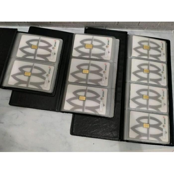 Ready Stok Album Logam Mulia / Dompet Logam Mulia Tempat Penyimpanan LM Emas