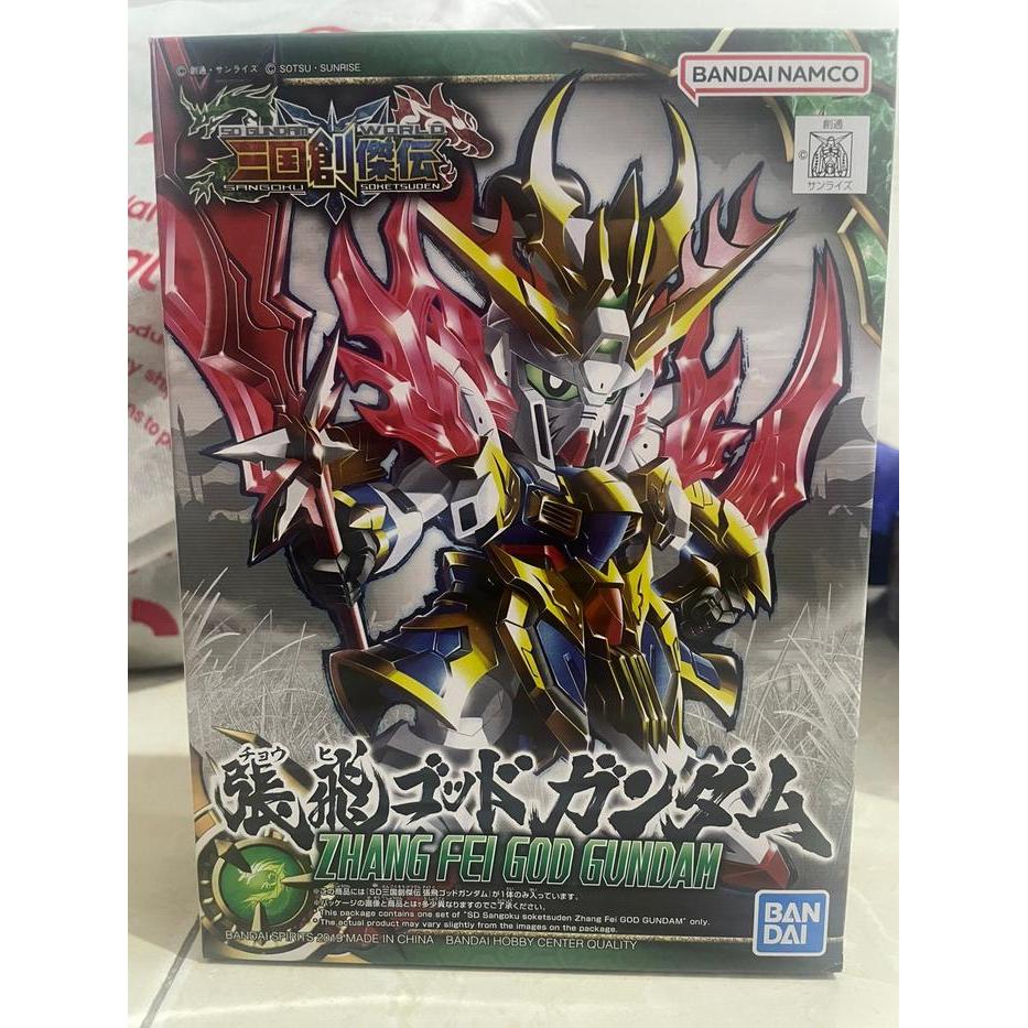 HOT SALE SD SANGOKU SOKETSUDEN SDSS ZHANG FEI SD ZHANG FEI GOD GUNDAM SDSS 03 BEN TERMURAH